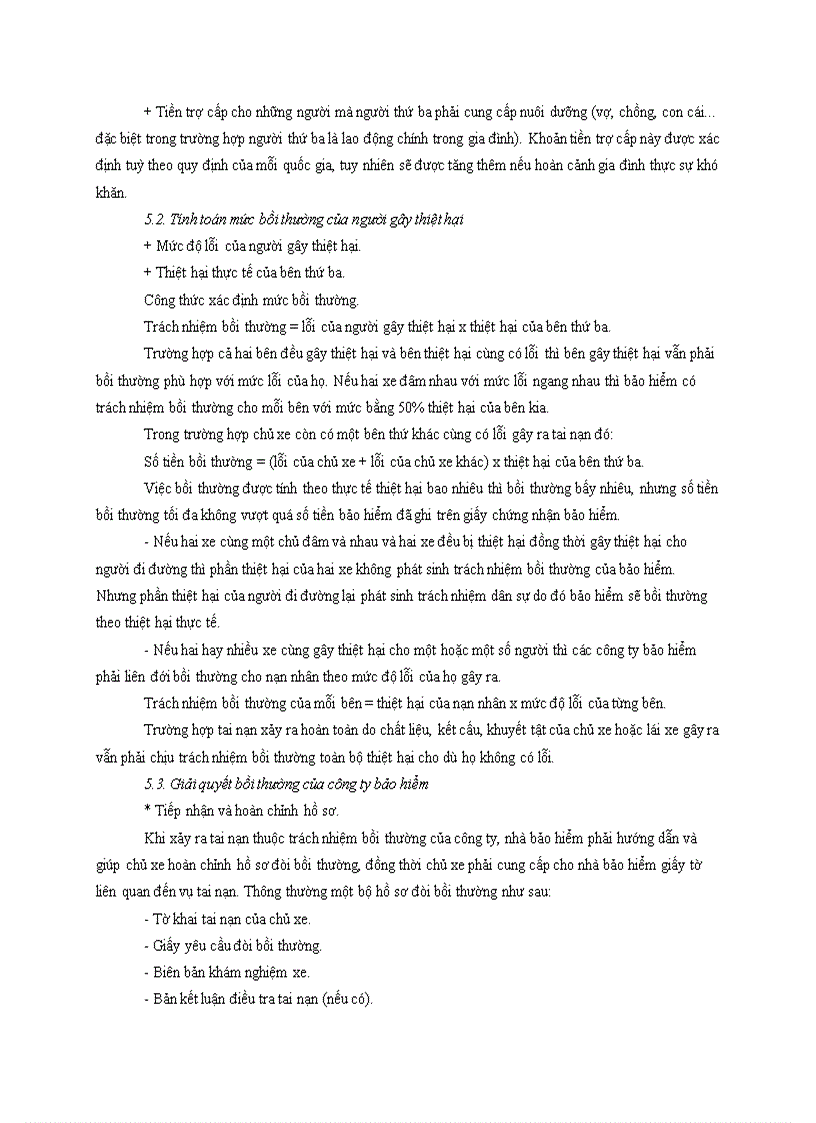 image for page Những vấn đề chung về bảo hiểm của chủ xe cơ giới