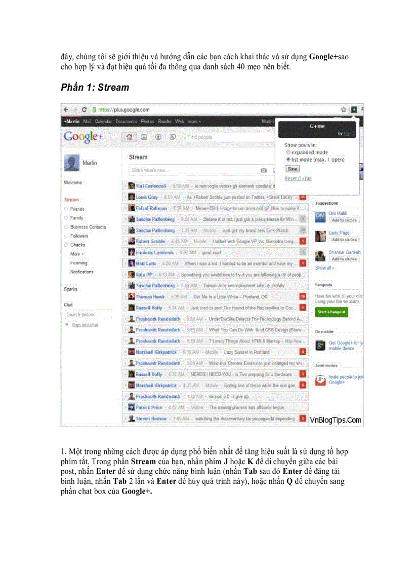image for page 40 mẹo dành cho người sử dụng Google Plus Phần