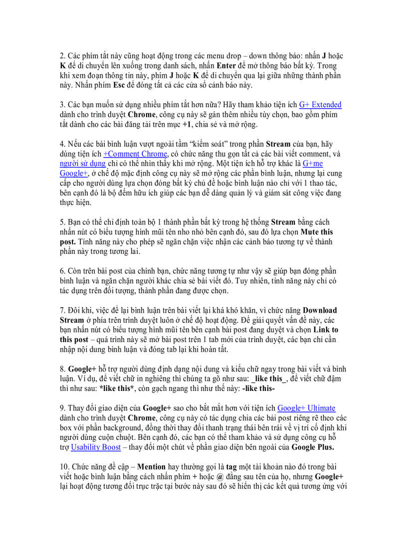 image for page 40 mẹo dành cho người sử dụng Google Plus Phần