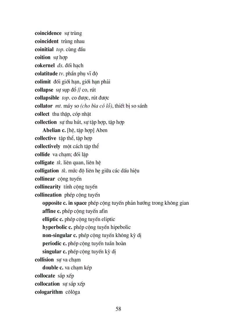 image for page Từ điển Thuật ngữ dùng trong toán học Anh Việt