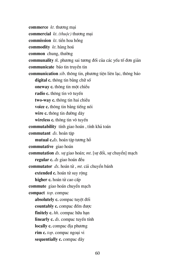 image for page Từ điển Thuật ngữ dùng trong toán học Anh Việt