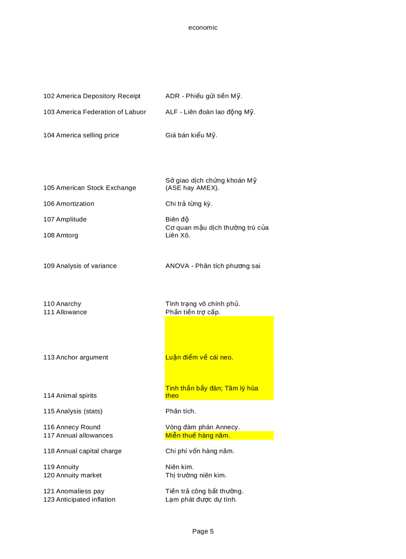 image for page Tiếng anh kinh tế
