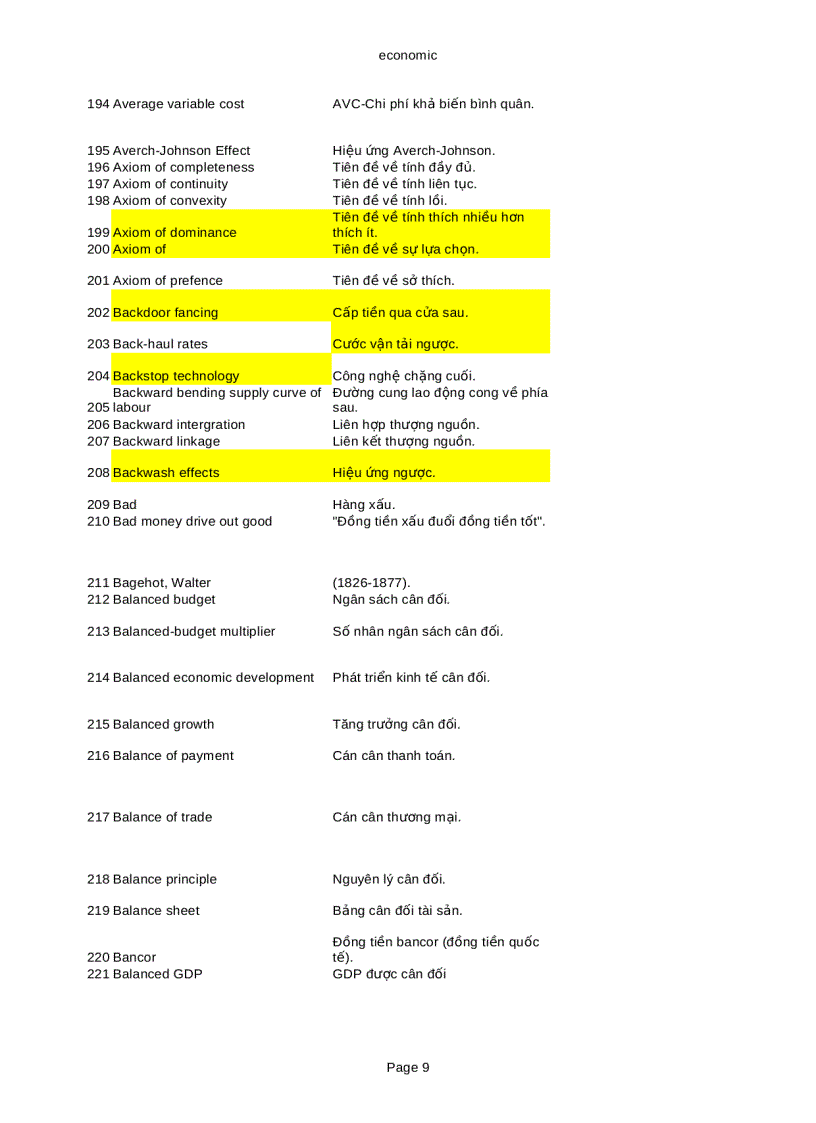 image for page Tiếng anh kinh tế