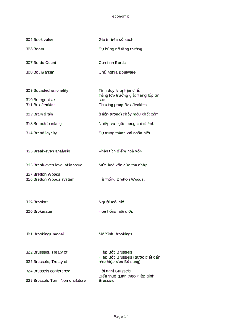 image for page Tiếng anh kinh tế