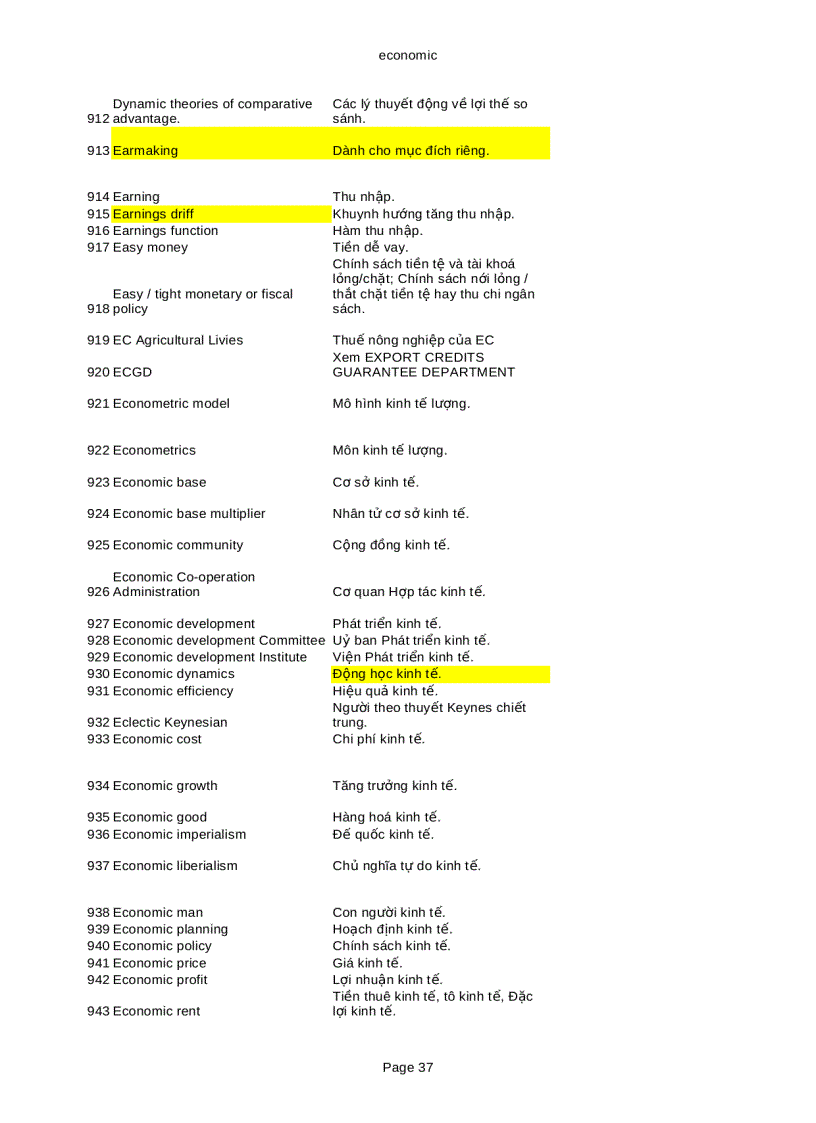 image for page Tiếng anh kinh tế