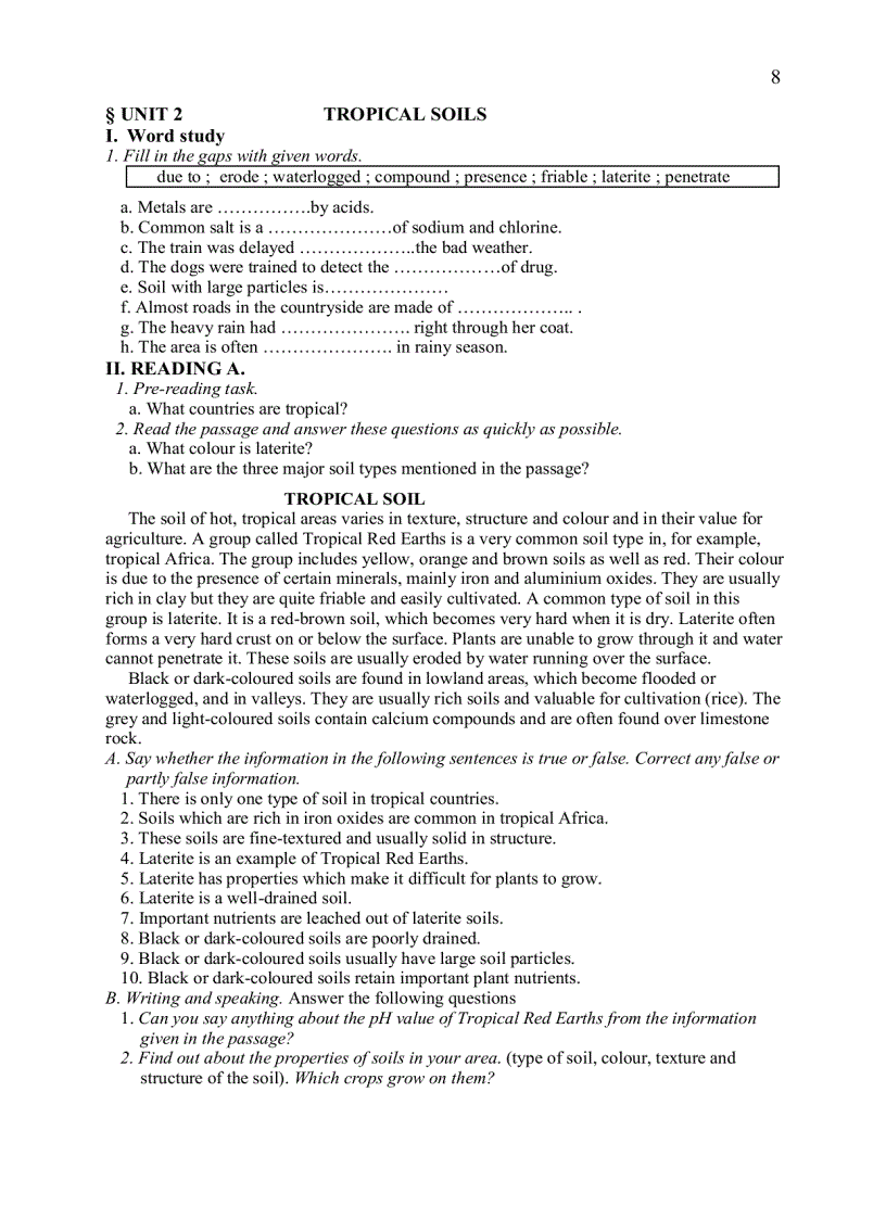 image for page Tiếng anh chuyên ngành nông nghiệp