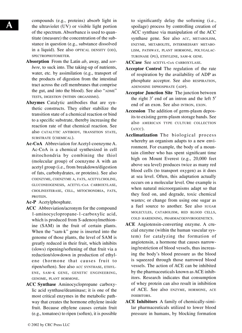 image for page Glossary of biotechnology terms