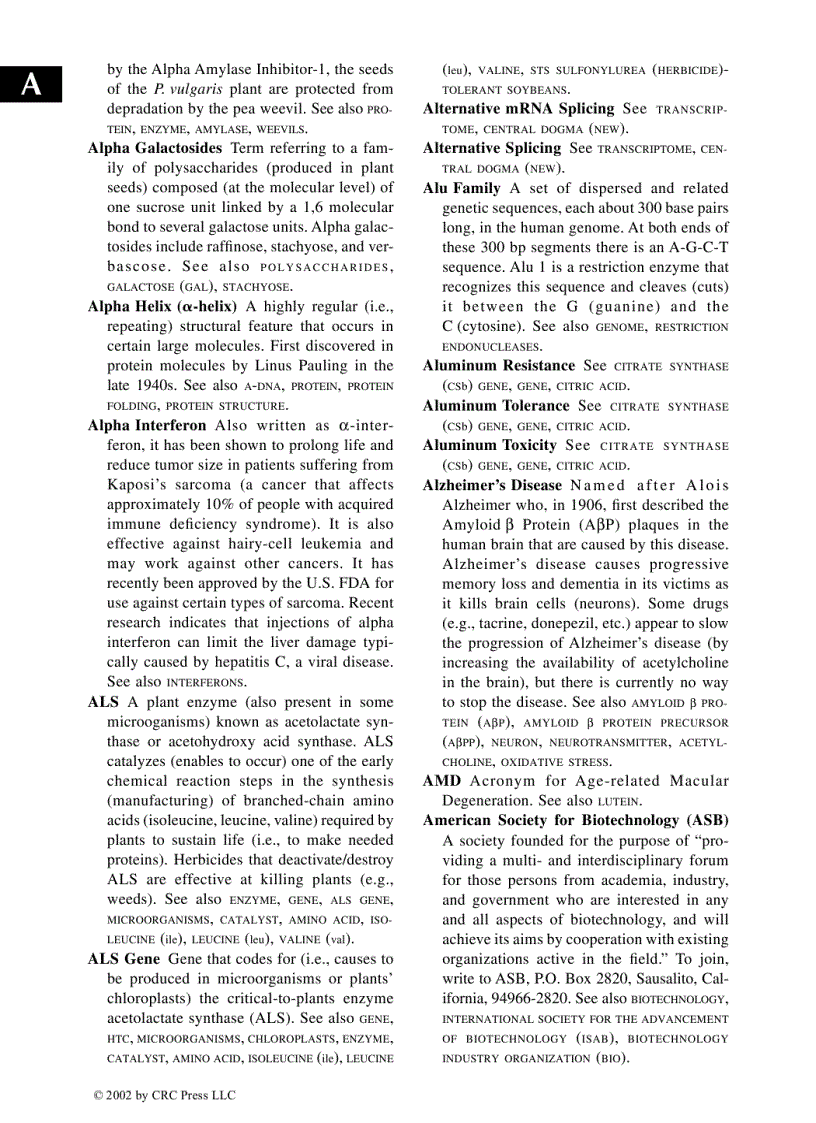 image for page Glossary of biotechnology terms