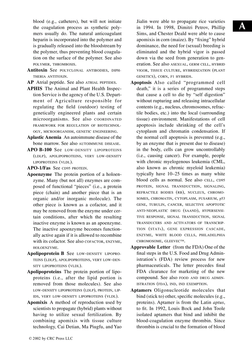 image for page Glossary of biotechnology terms