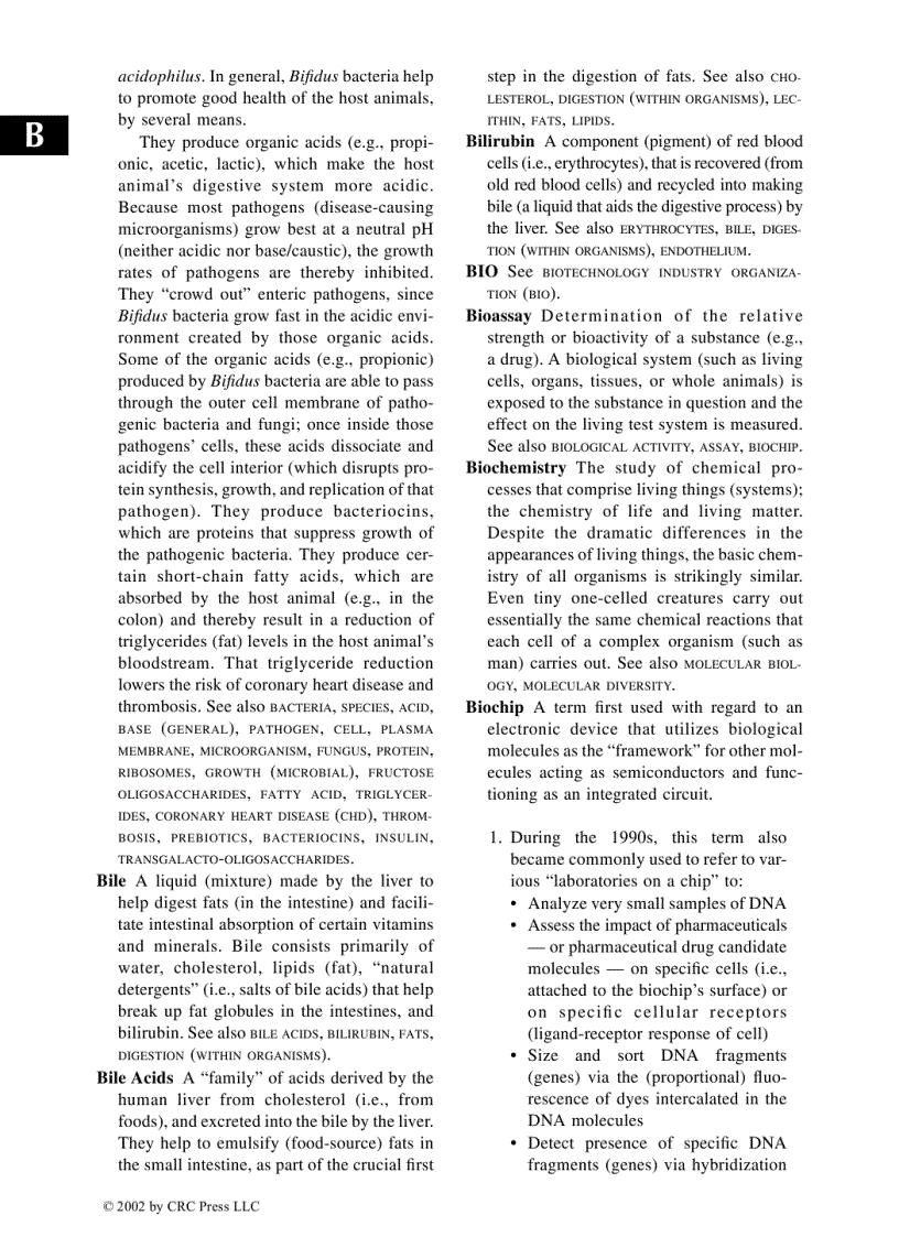 image for page Glossary of biotechnology terms
