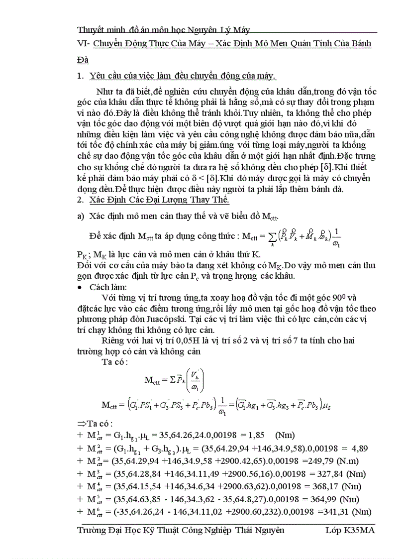image for page Chuyển Động Thực Của Máy