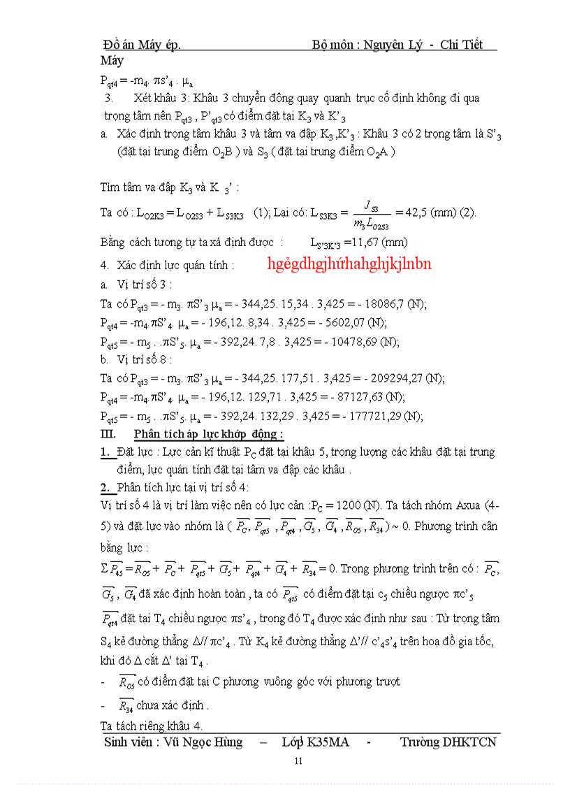 image for page Đồ án Máy ép