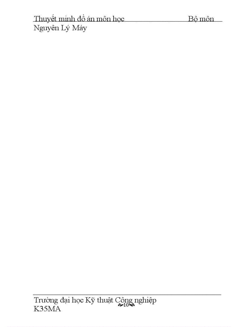 image for page Thuyết minh đồ án môn học