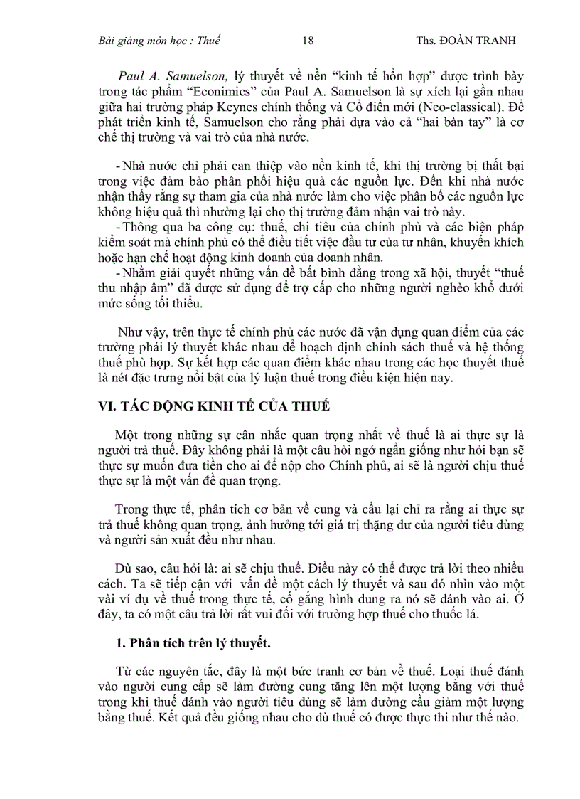 image for page Bài giảng môn học Thuế