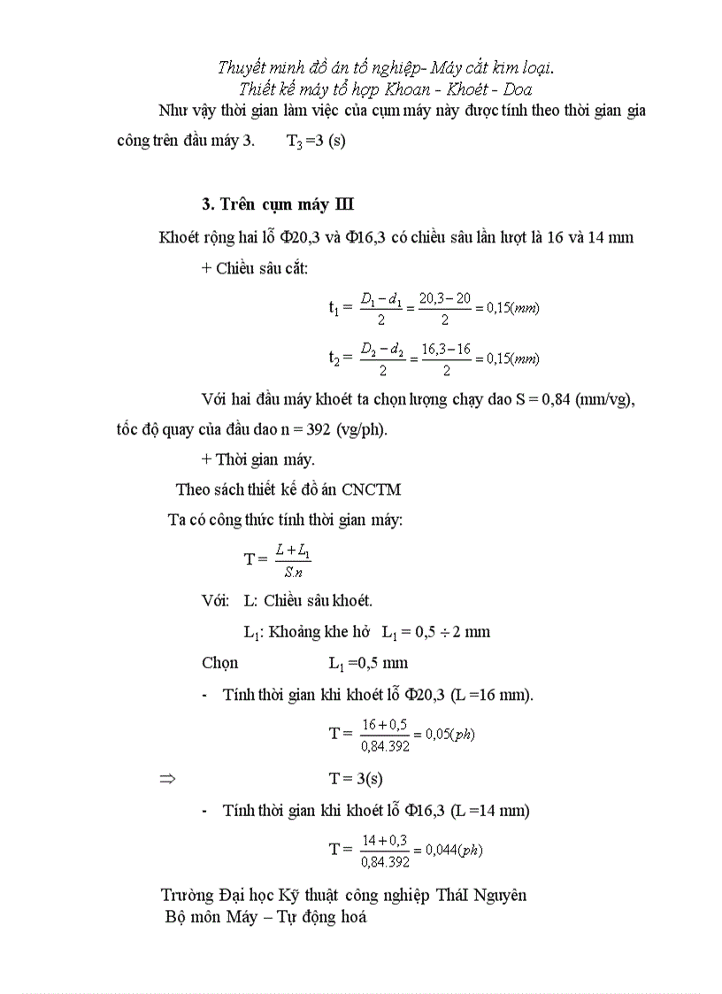 image for page Thiết kế máy tổ hợp Khoan Khoét Doa 1