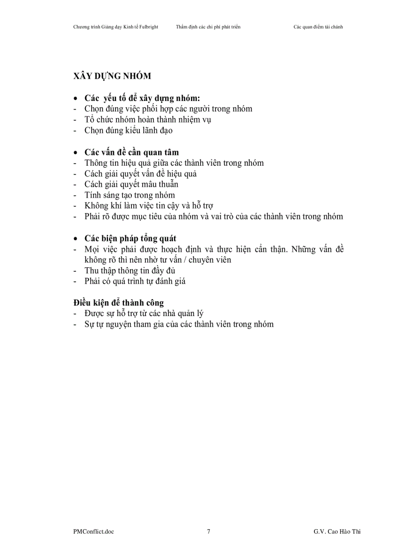 image for page Các vấn đề trong quản lý dự án