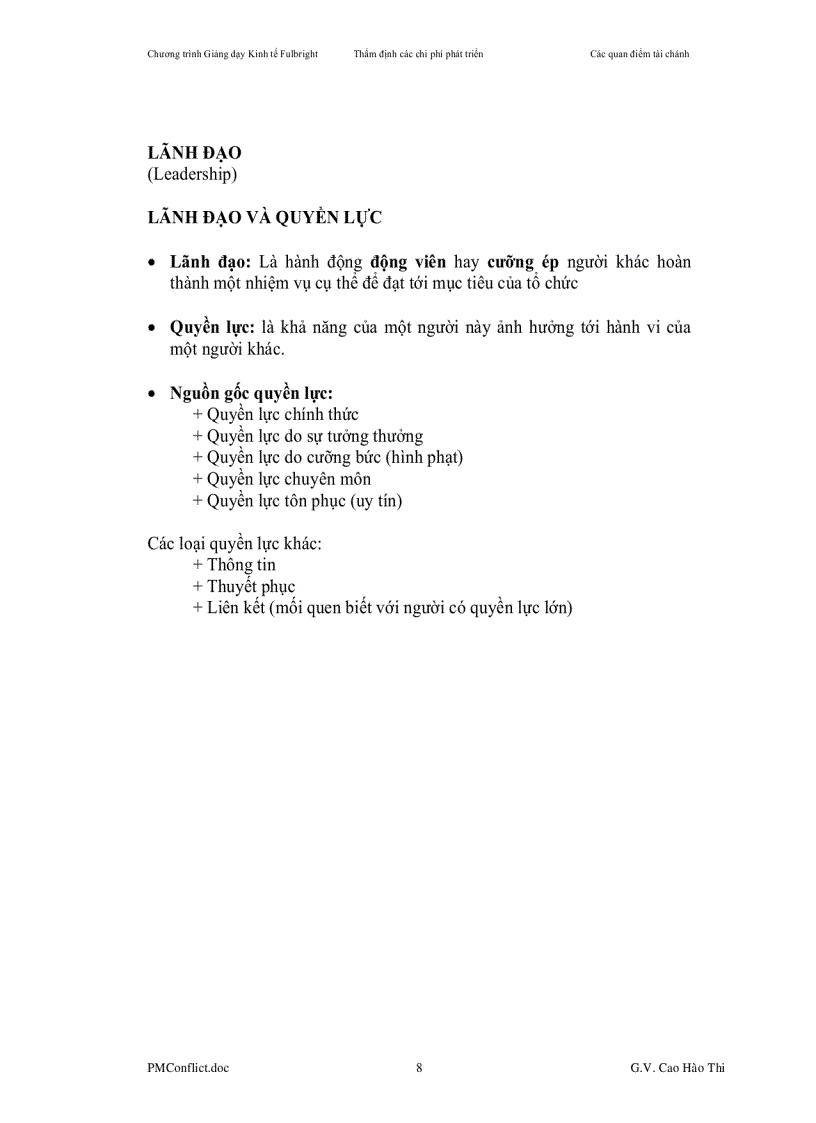 image for page Các vấn đề trong quản lý dự án