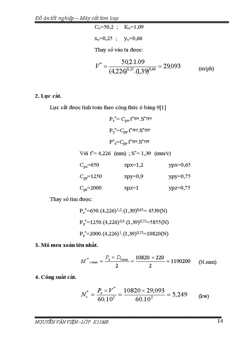 image for page Đặc trưng kỹ thuật của máy