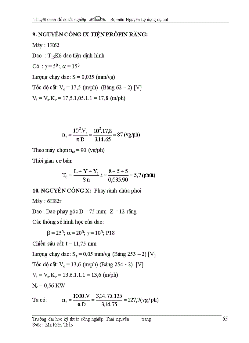 image for page Thiêt kế dao phay đĩa mô dun m 2 5 α 200 n06