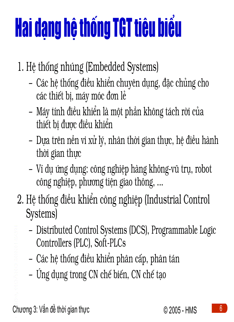 image for page Vấn ề thời gian thực