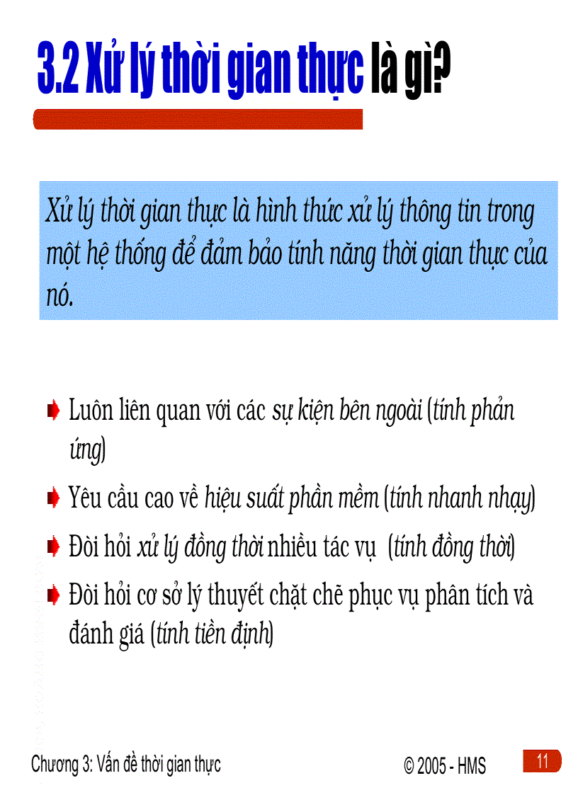 image for page Vấn ề thời gian thực