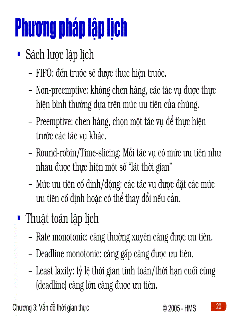 image for page Vấn ề thời gian thực