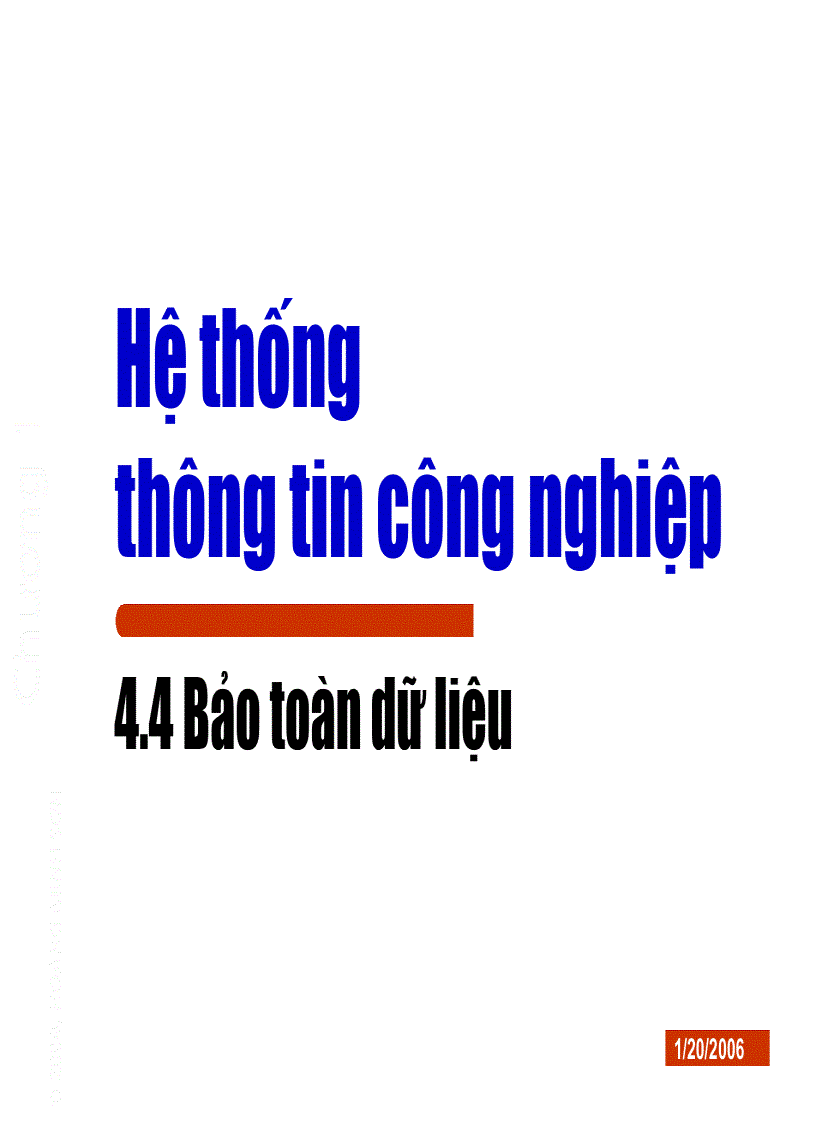 image for page Bảo toàn dữ liệu