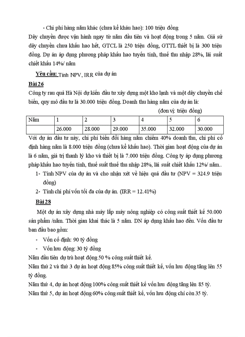 image for page Câu hỏi ôn tập môn đầu tư