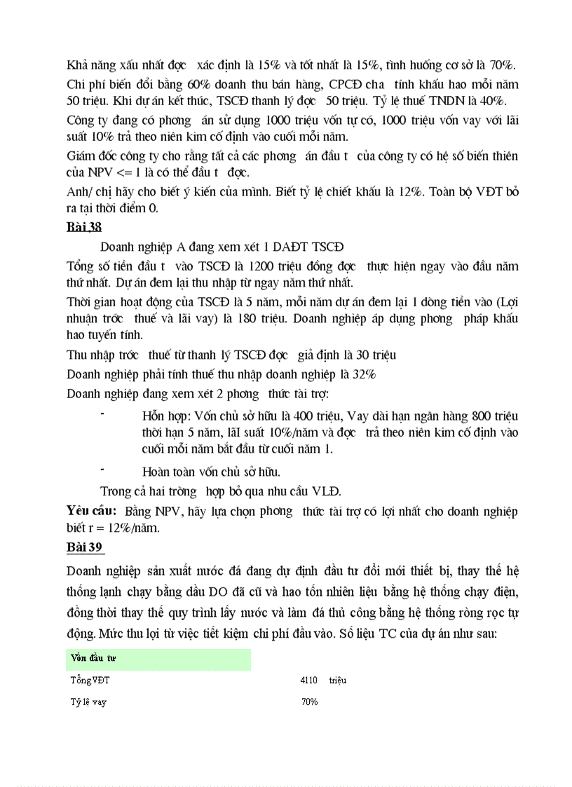 image for page Câu hỏi ôn tập môn đầu tư