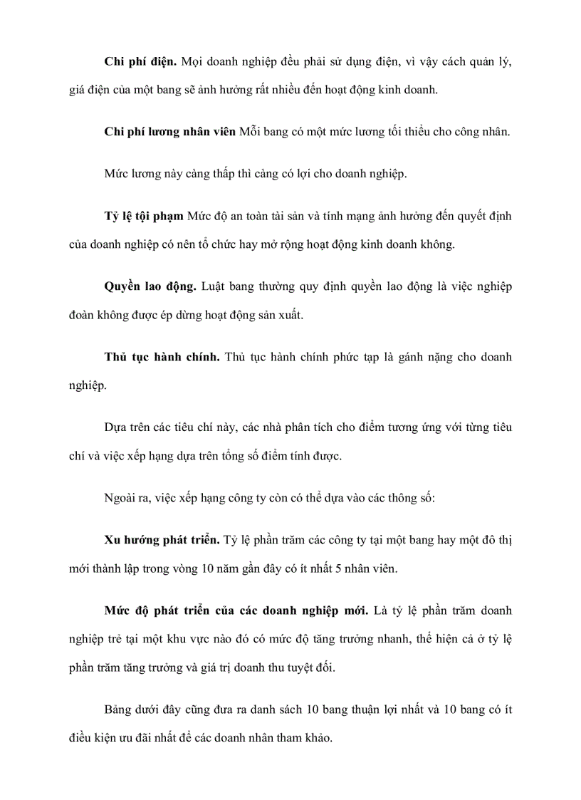 image for page Lựa chọn địa điểm kinh doanh tại Mỹ