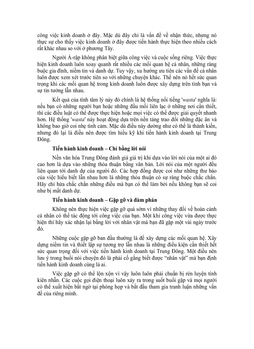 image for page Lời khuyên cho những ai muốn khởi sự kinh doanh tại Trung Đông