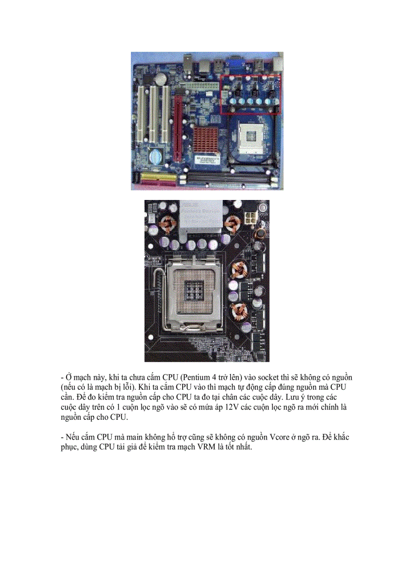 image for page VRM Mạch cấp nguồn vcore cho CPU