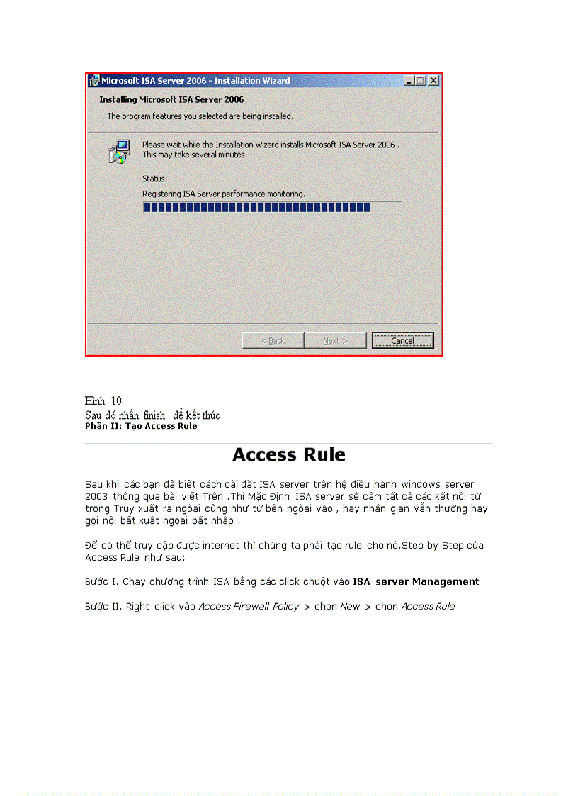 image for page Hướng dẫn cài đặt và sử dụng ISA 2006