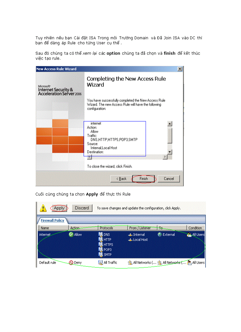 image for page Hướng dẫn cài đặt và sử dụng ISA 2006