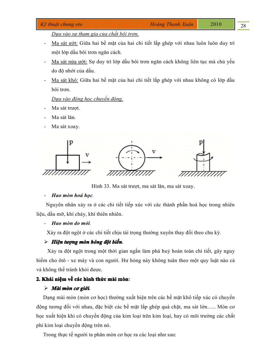 image for page Bài giảng Kỹ thuật chung ô tô