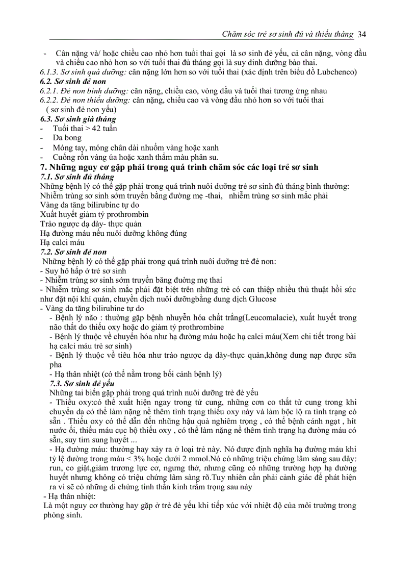 image for page Chăm sóc trẻ sơ sinh đủ và thiếu tháng