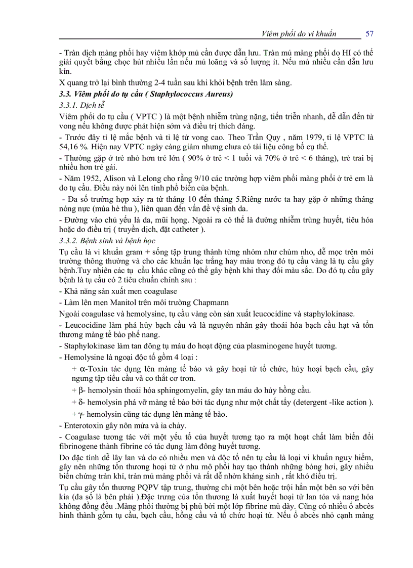 image for page Bài giảng Viêm phổi do vi khuẩn