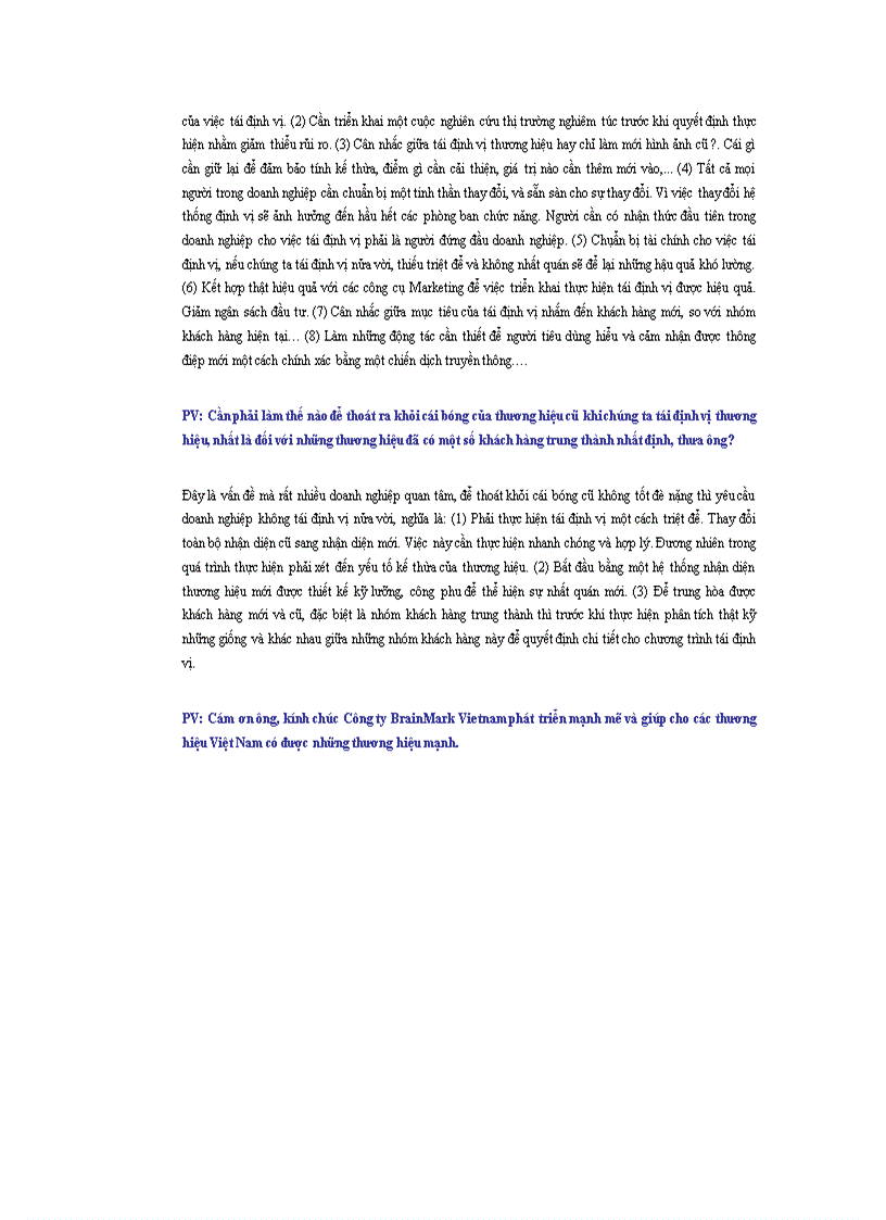 image for page Tái định vị thương hiệu