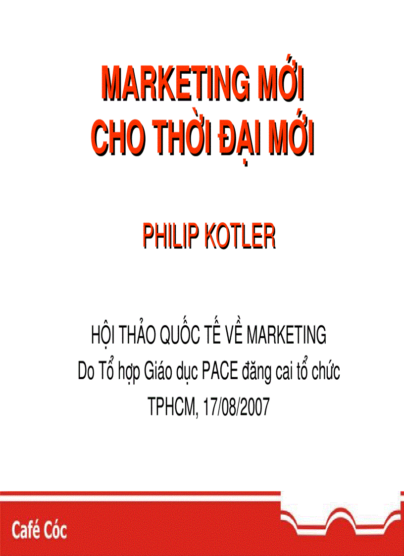 image for page Marketing mới cho thời đạ i mới