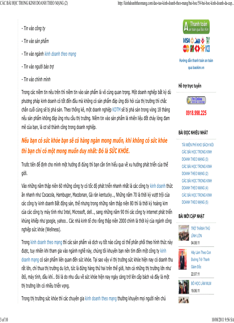 image for page Các bài học trong kinh doanh theo mạng các kỹ năng làm việc cần thiết 4