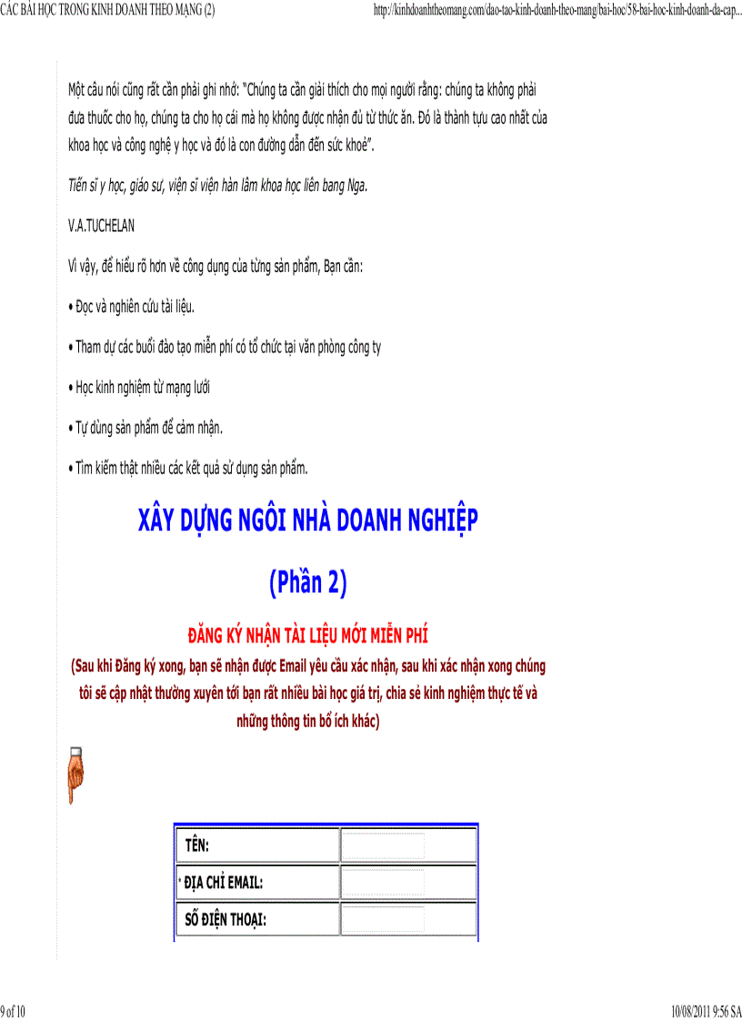 image for page Các bài học trong kinh doanh theo mạng các kỹ năng làm việc cần thiết 4