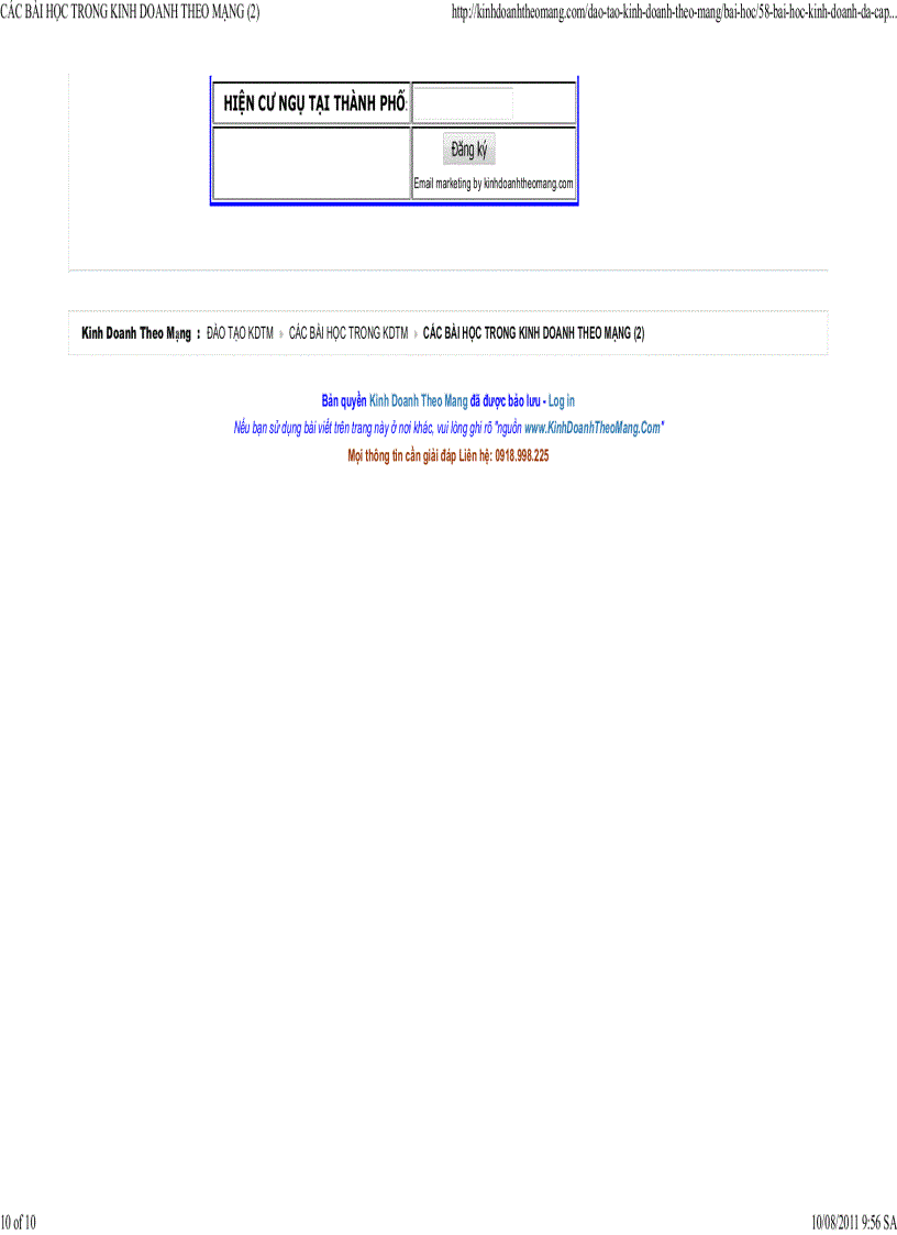 image for page Các bài học trong kinh doanh theo mạng các kỹ năng làm việc cần thiết 4