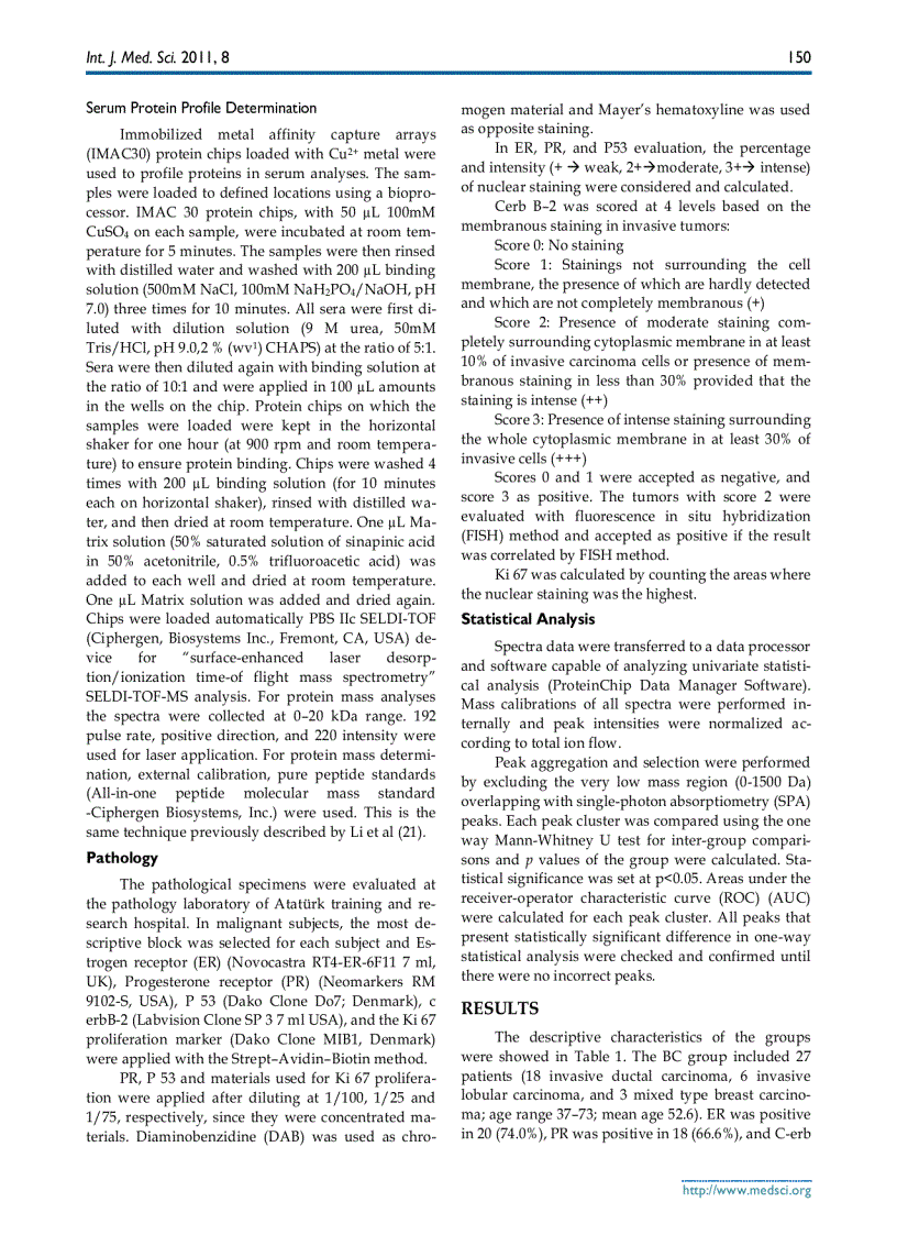 image for page Báo cáo y học the Value of Serum Biomarkers Bc1 Bc2 Bc3 in the Diagnosis of Early Breast Cancer