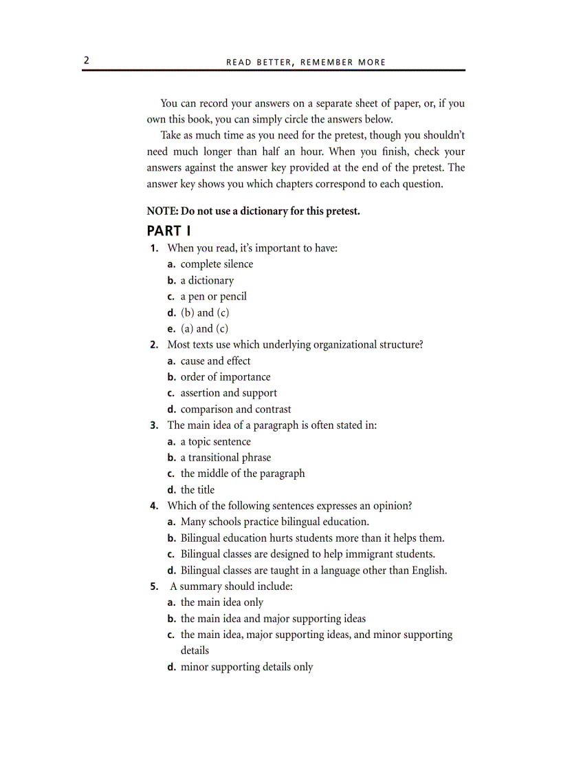 image for page Read better r emember more