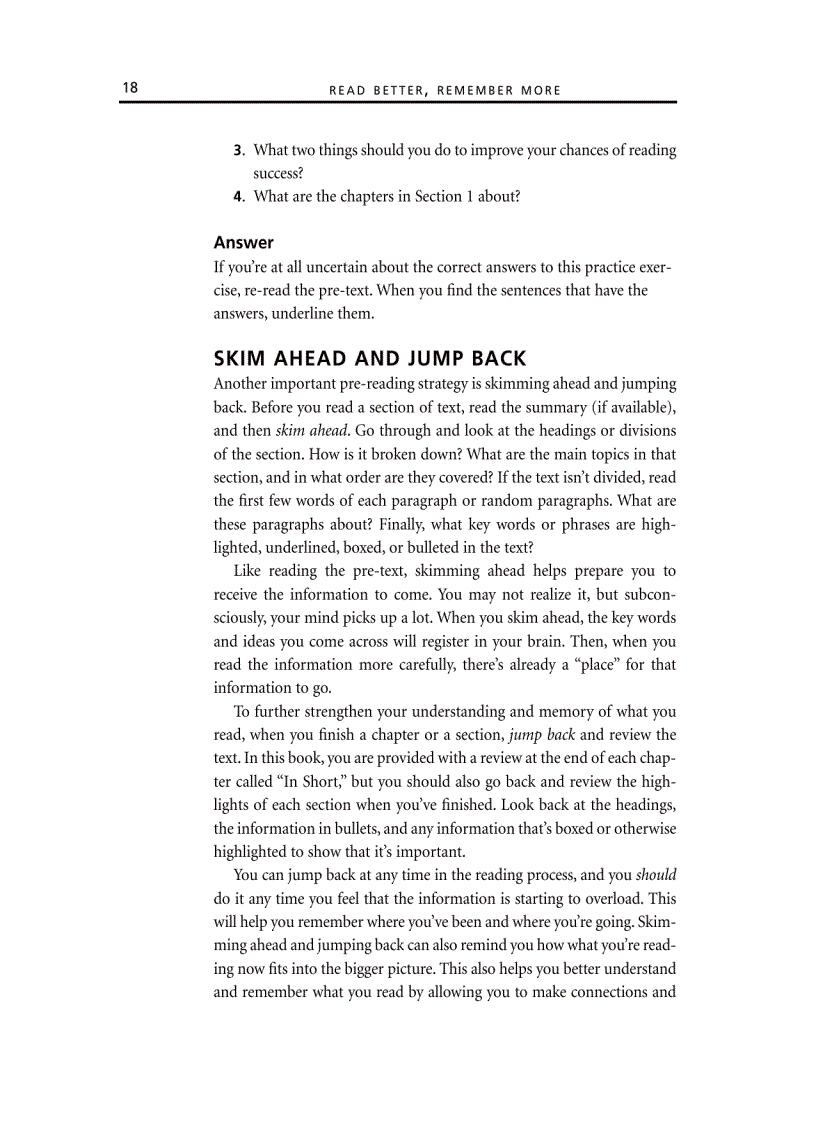 image for page Read better r emember more