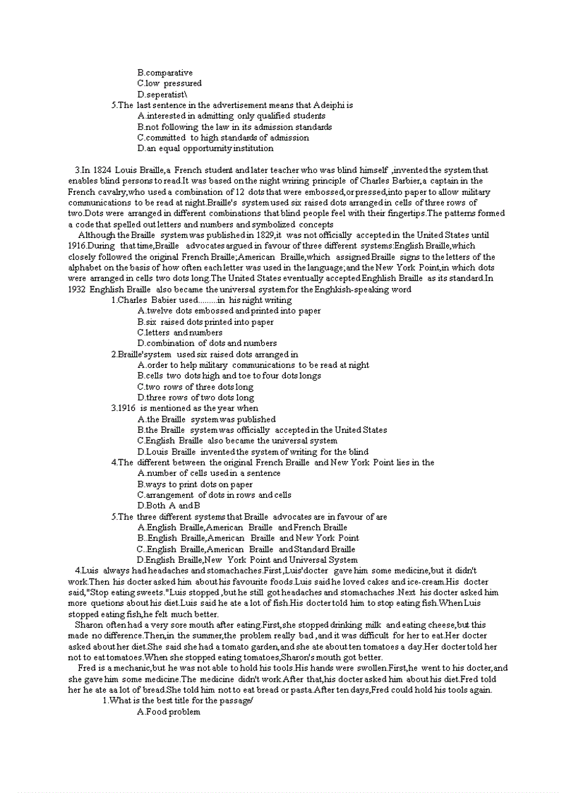 image for page Reading comprehension