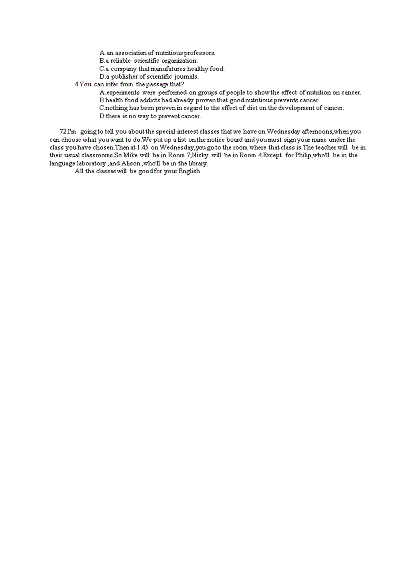 image for page Reading comprehension