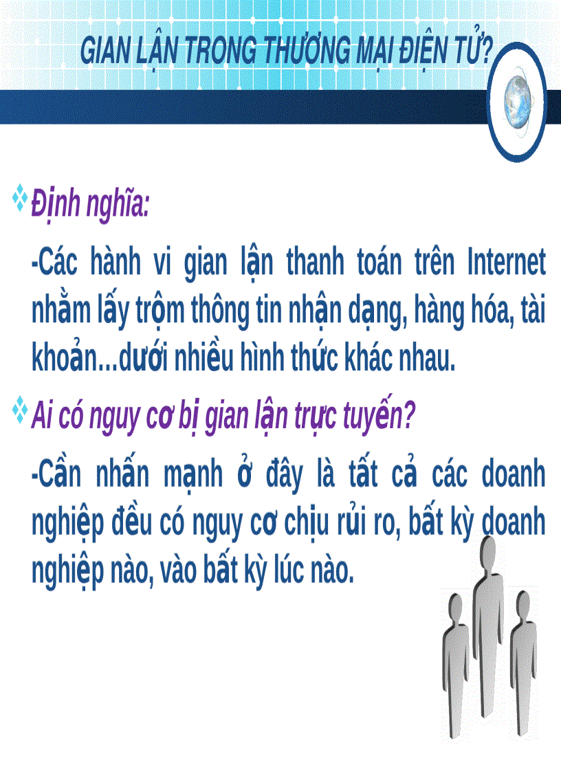 An Toàn Và Bảo Mật Trong Thương Mại Điện Tử