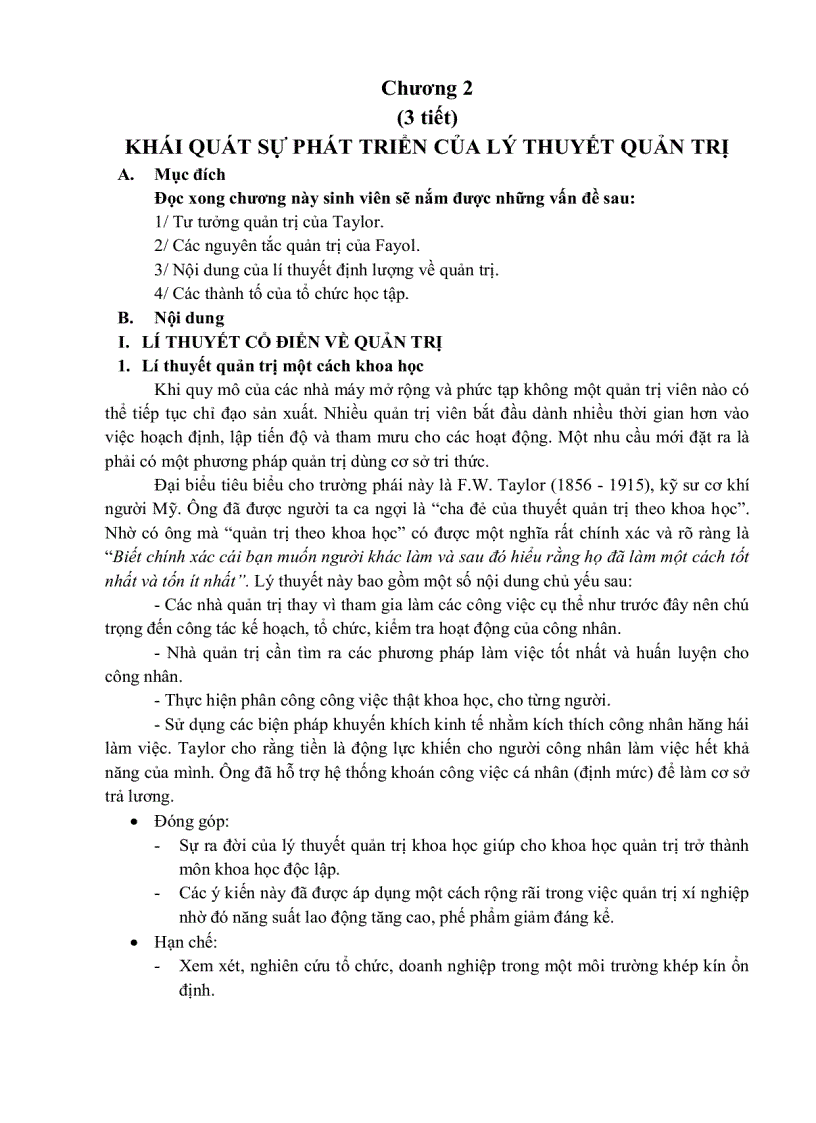 image for page Quản trị học 1