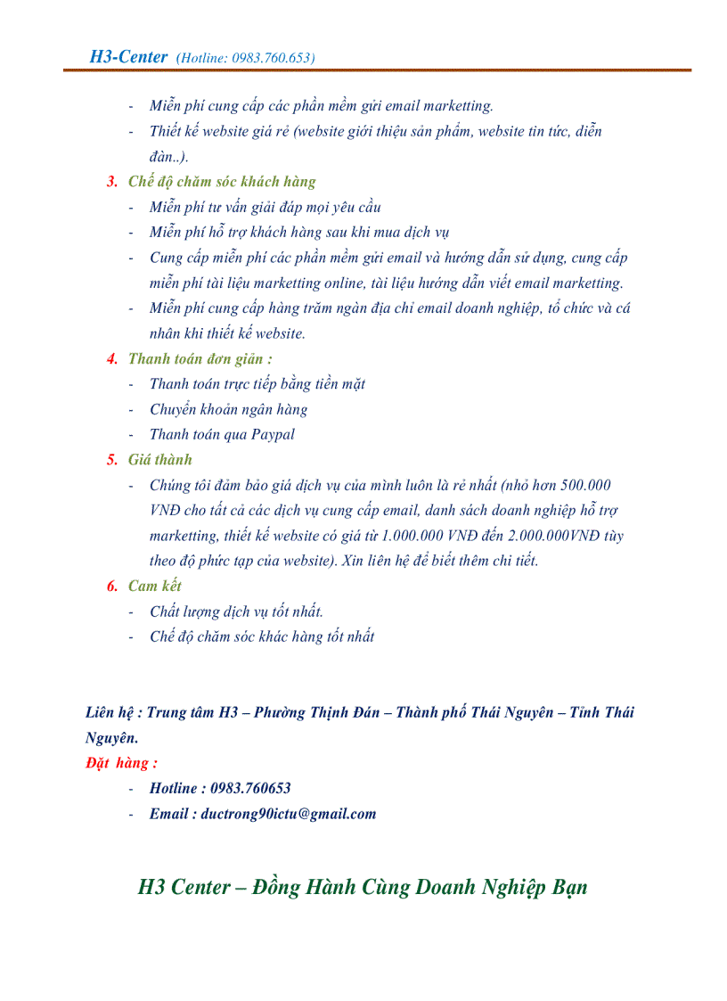 image for page Những lợi ích của Email Marketing là gì